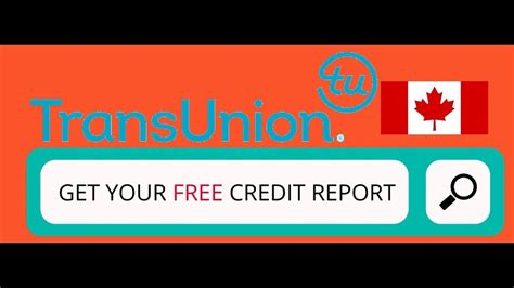 transunion get free report.